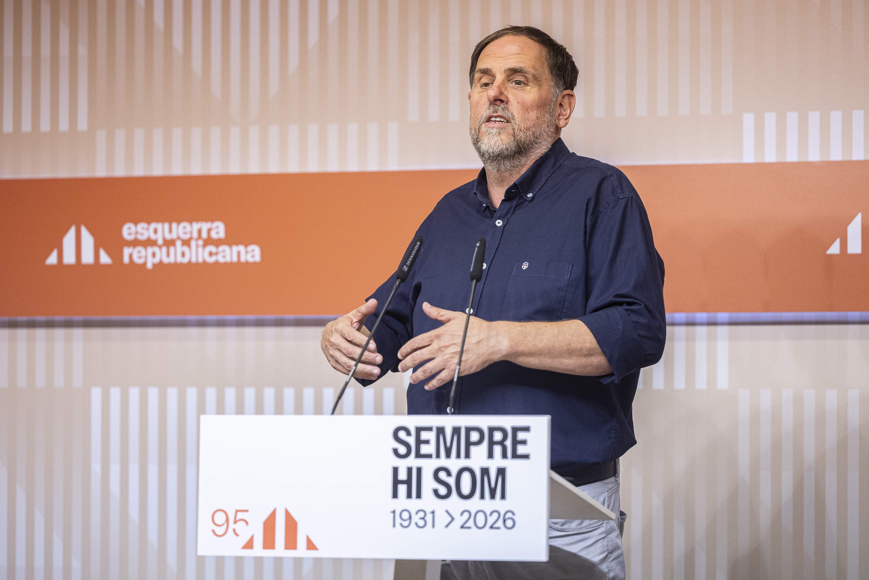 Junqueras reivindica el 1-O nueve años después: "Amnistía plena y libertad para decidir nuestro futuro"