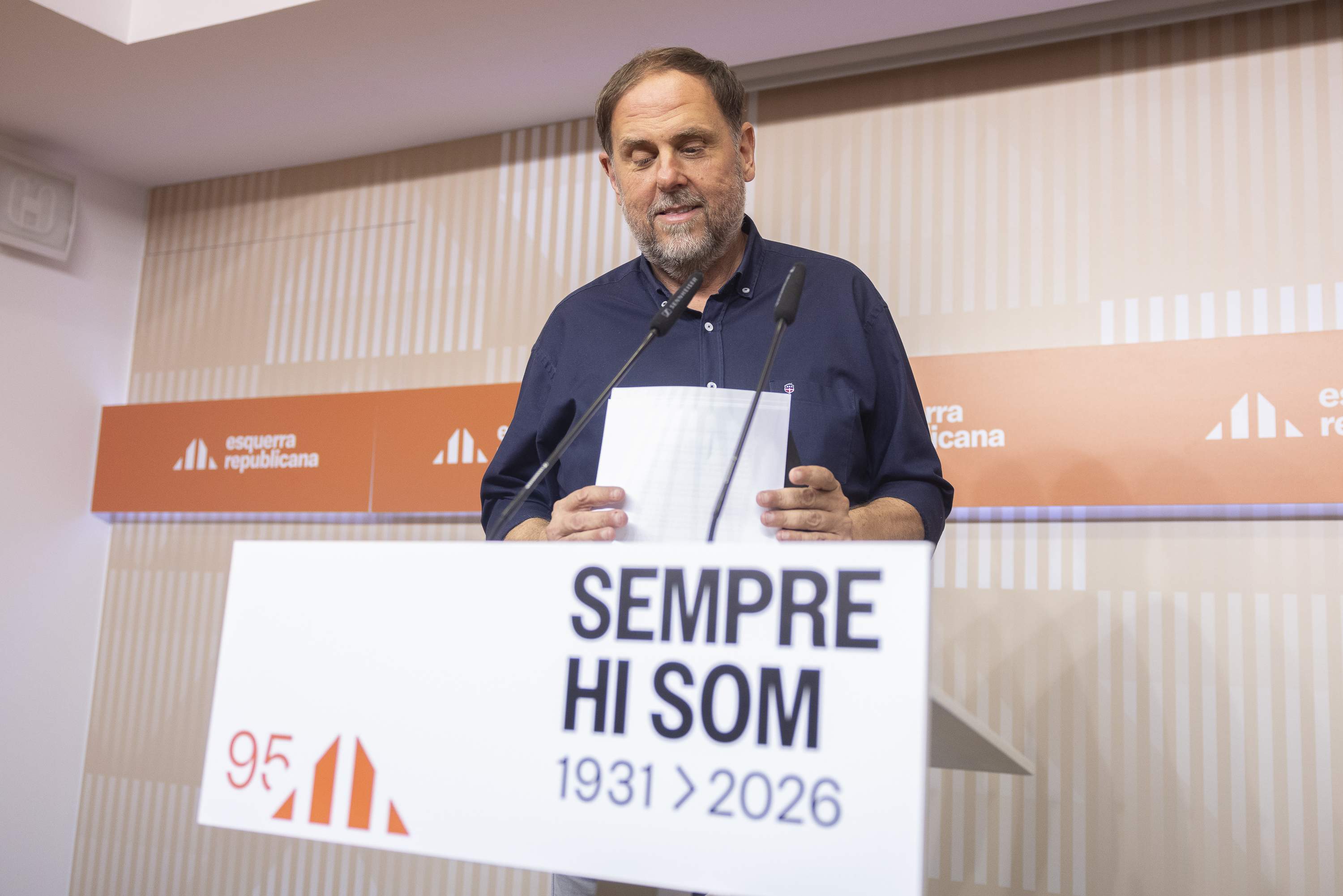 Junqueras admite que la nueva financiación es "insuficiente", pero "infinitamente mejor": "Todos sacan más"