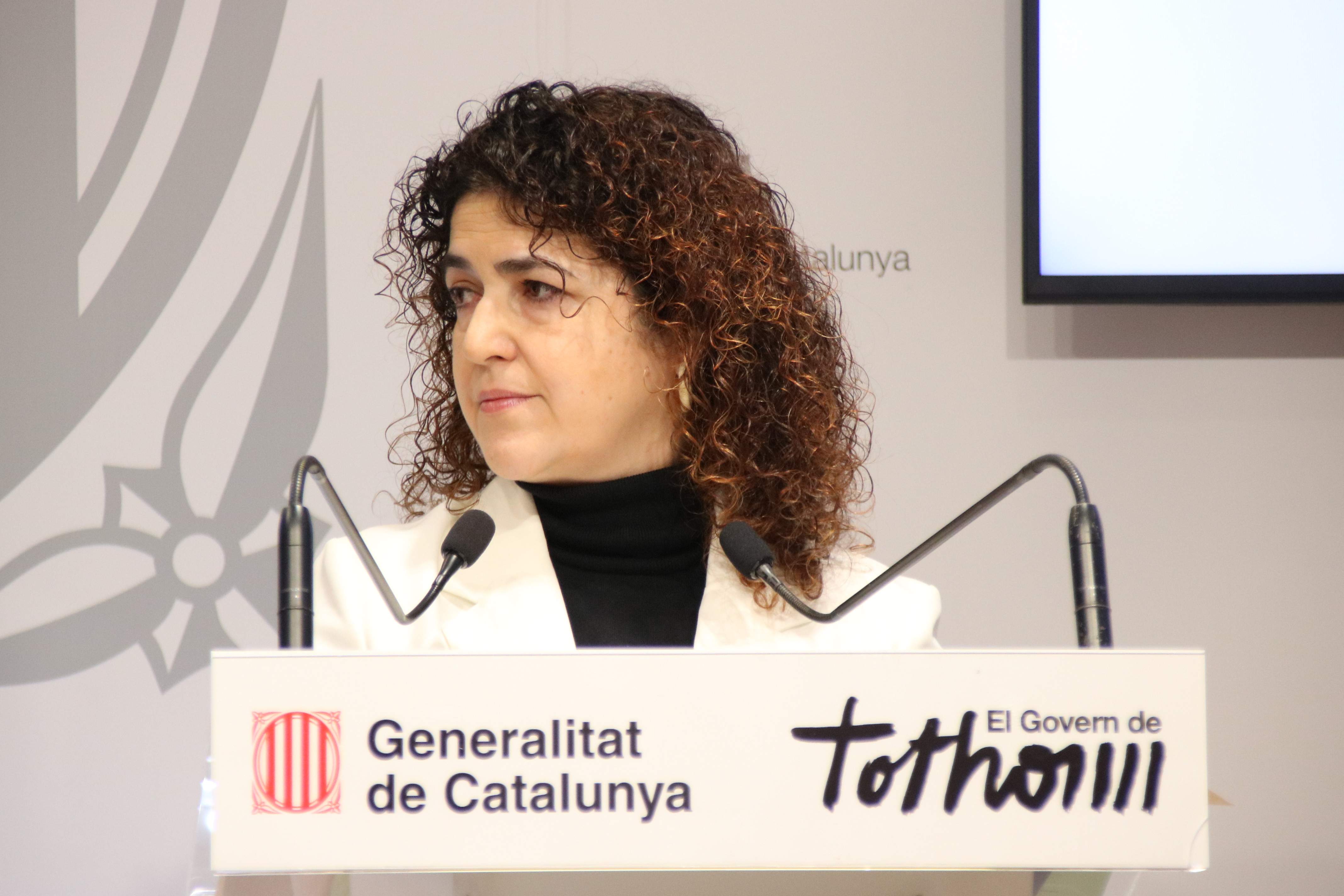 Joana Ricardo, nova número dos del Departament d'Interior Joana Ricardo, nova número dos del Departament d'Interior