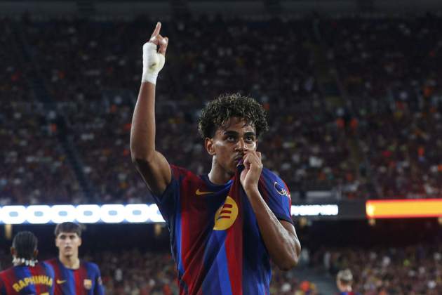 Lamine Yamal Barça Rayo / Foto: EFE