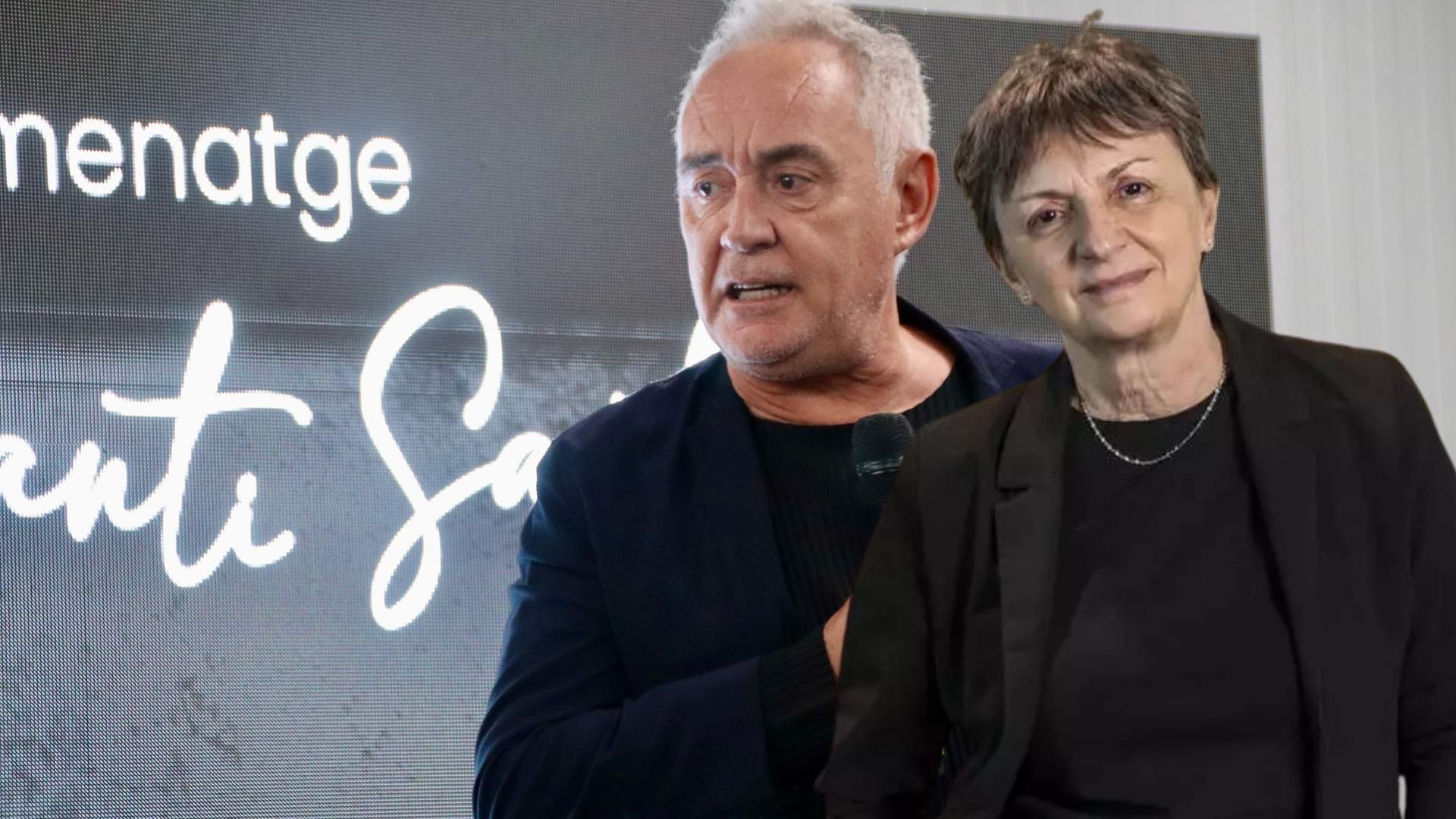 Ferran Adrià i Caterina Biscari, distingits amb la Medalla d'Or de la Generalitat