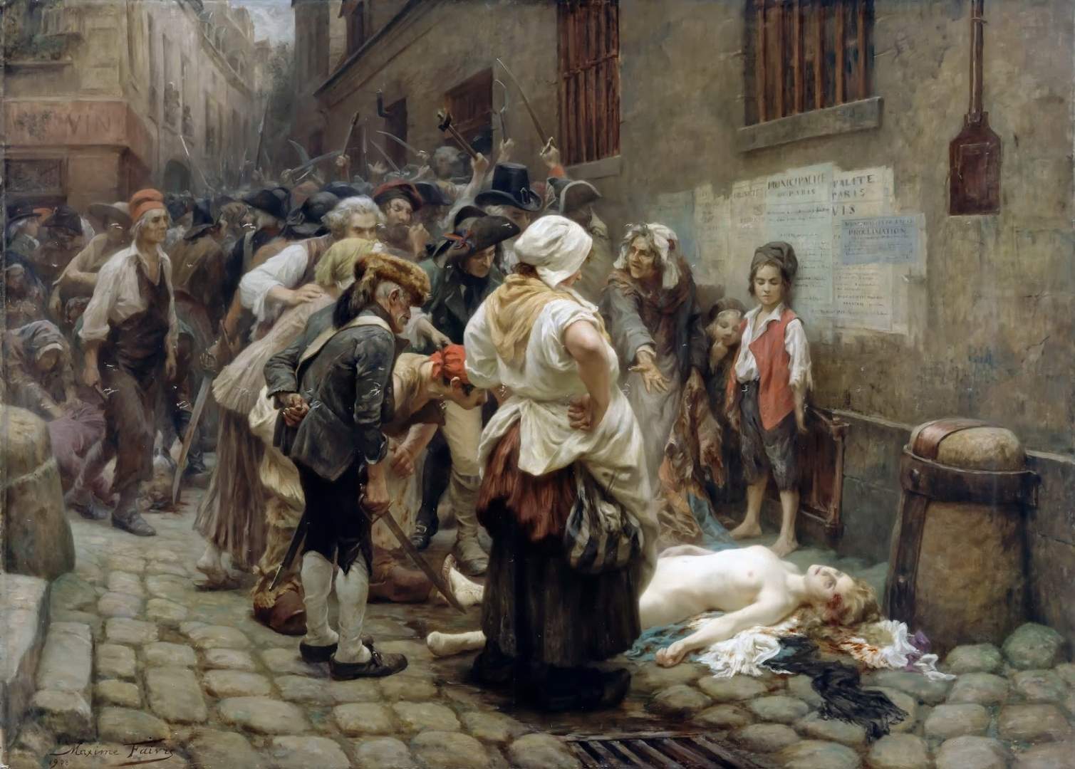 El poble revolucionari de París assalta les presons i massacra els reclusos