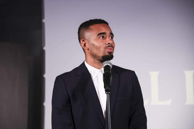Gabriel Jesus, en la seva presentació amb el Barça / Foto: EFE Gabriel Jesus, en la seva presentació amb el Barça / Foto: EFE