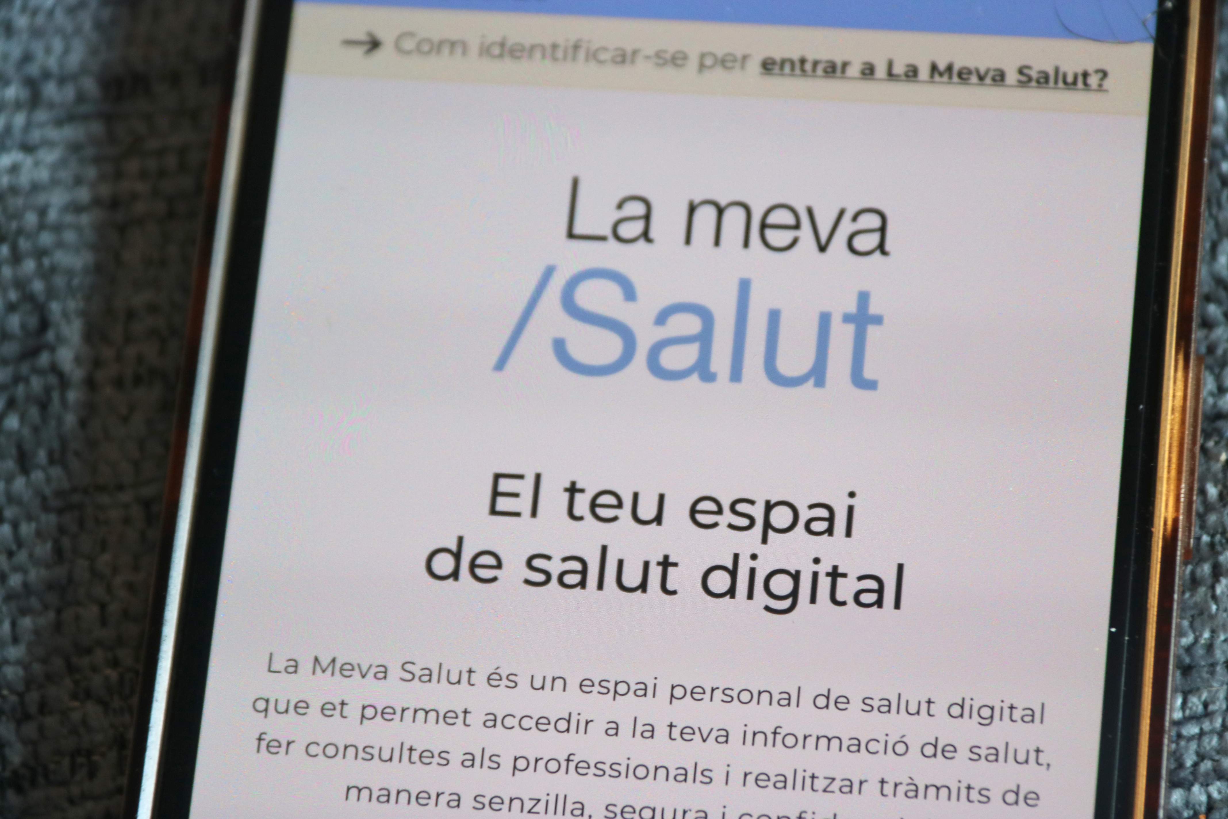 La Meva Salut eliminarà les contrasenyes i només permetrà accedir-hi amb l’idCAT Mòbil