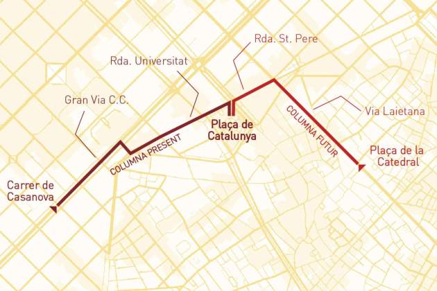 Manifestación Diada Catalunya 2026 mapa Barcelona Manifestación Diada Catalunya 2026 mapa Barcelona