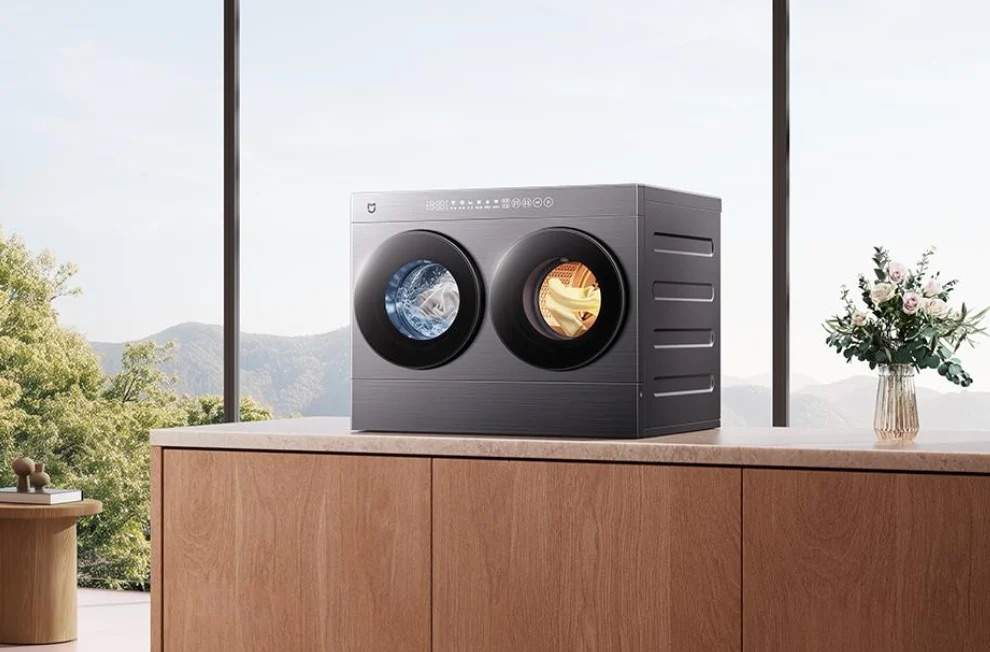 Xiaomi quiere revolucionar tu colada con esta nueva minilavadora y secadora con dos tambores