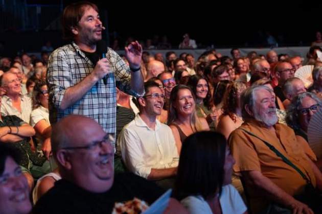 Quim Masferrer, entre el públic, amb el seu espectacle 'Bona gent' IG Quim Masferrer, entre el públic, amb el seu espectacle 'Bona gent' IG