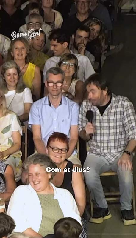 En Quim Masferrer amb l'Ulrich IG En Quim Masferrer amb l'Ulrich IG