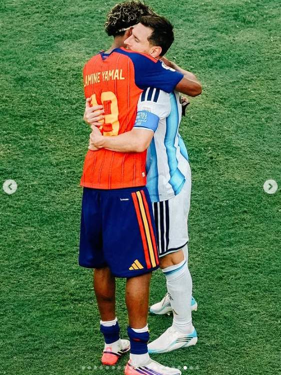Lamine i Messi a la final del Mundial, Ig Lamine i Messi a la final del Mundial, Ig