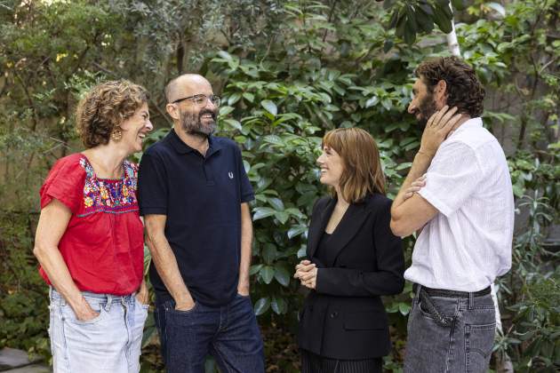 CRONOS: Mónica López, Diana Gómez, Enric Auquer, Fernando González / Foto: Montse Giralt CRONOS: Mónica López, Diana Gómez, Enric Auquer, Fernando González / Foto: Montse Giralt