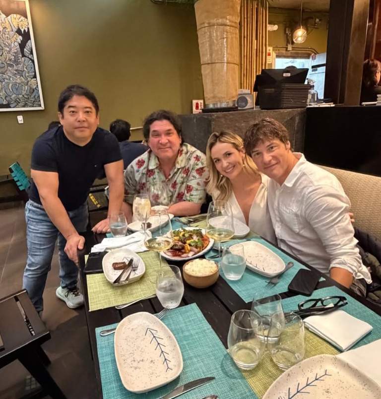 Rebecca Lima i Jordi Cruz, amb Micha Tsumura i Gastón Acuria IG Rebecca Lima i Jordi Cruz, amb Micha Tsumura i Gastón Acuria IG