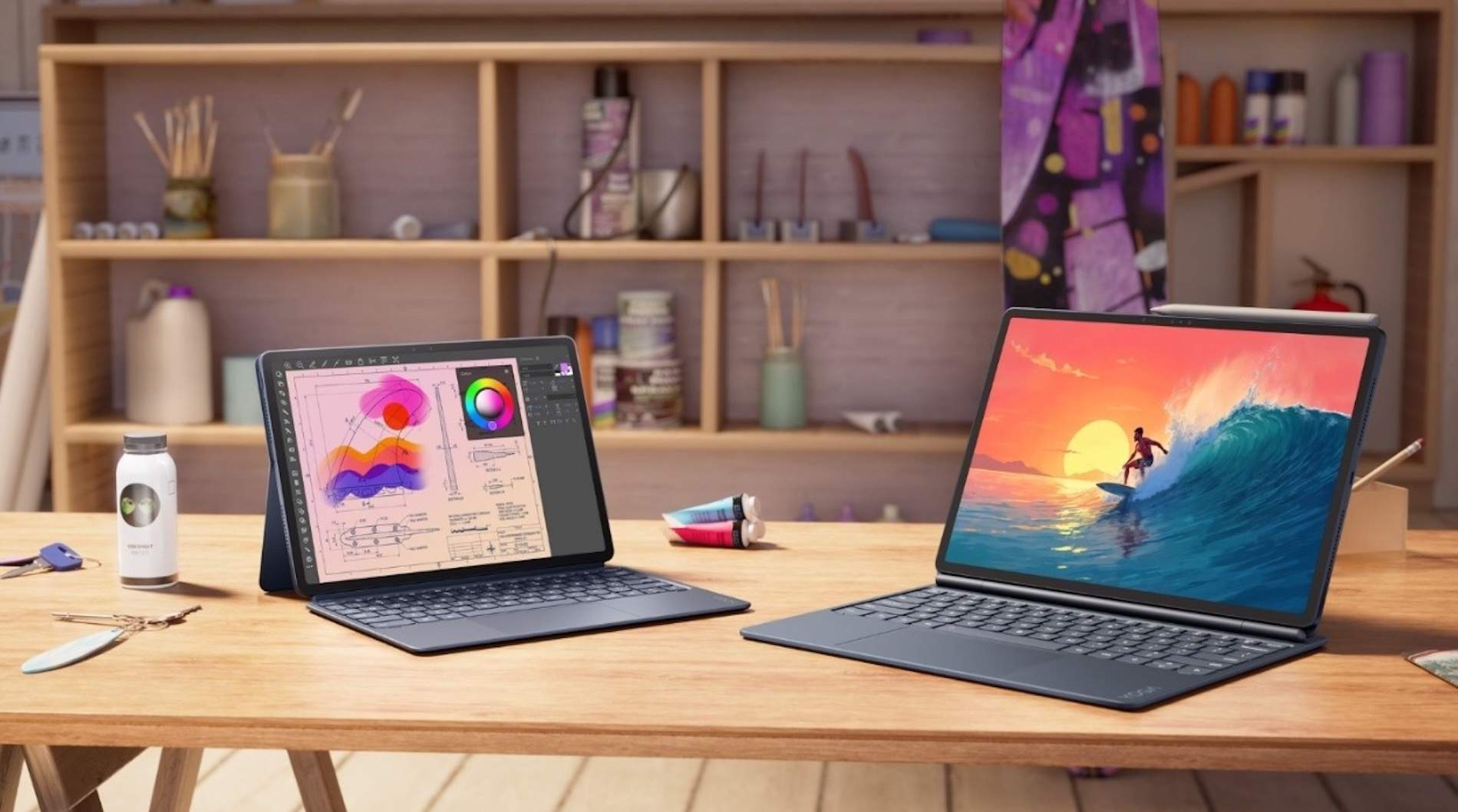 Lenovo Yoga Tab Gen 2: dues noves tablets enfocades a creativitat i idees en moviment