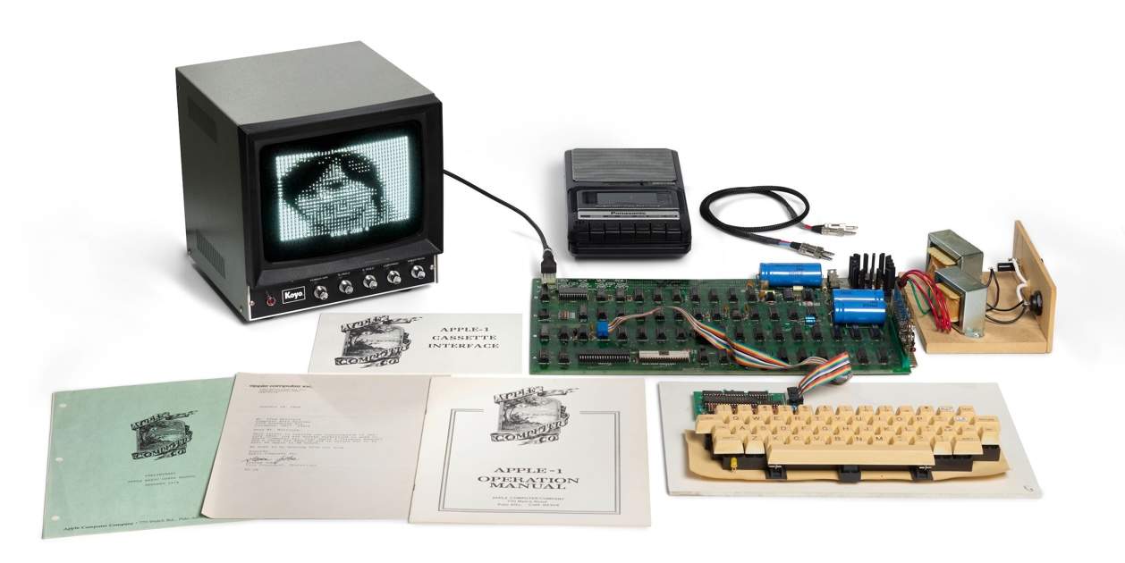 Un Apple 1 que podria alcanzar una cifra casi millonaria en subasta