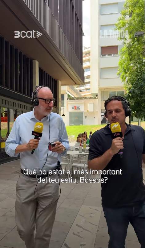 Antoni Bassas i Francesc Garriga a Catalunya Ràdio IG Antoni Bassas i Francesc Garriga a Catalunya Ràdio IG