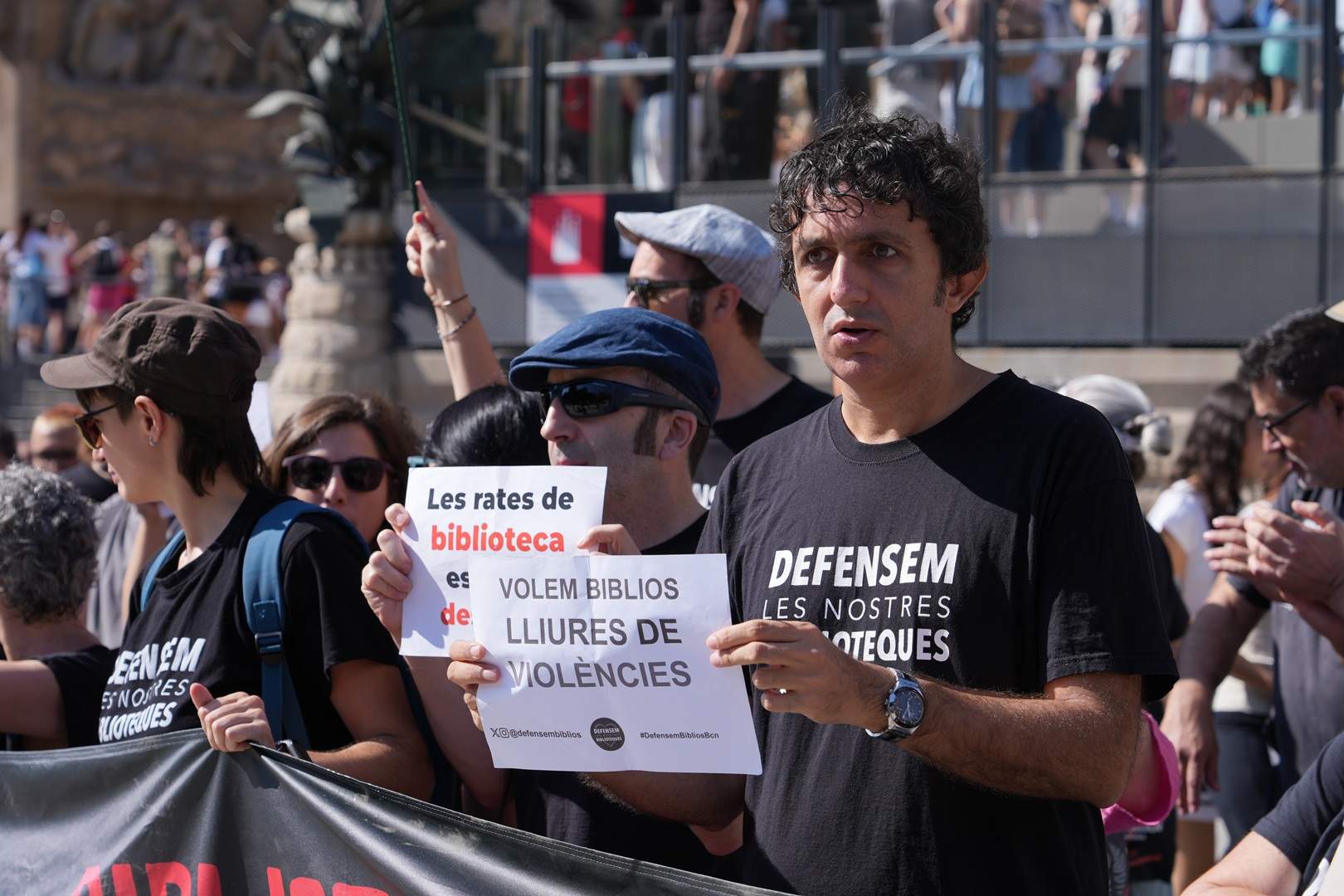 El Ayuntamiento de Barcelona insiste en la voluntad "de llegar a un acuerdo" con los bibliotecarios en huelga