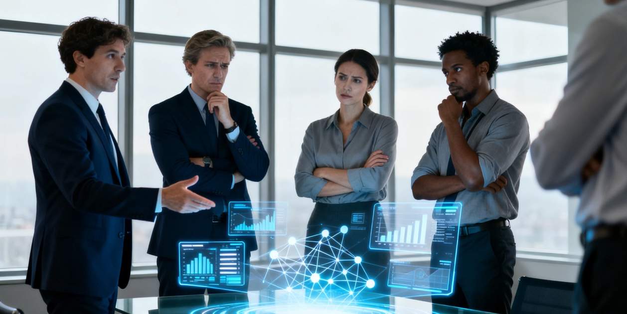 La IA en la empresa para ejecutivos y altos mandos