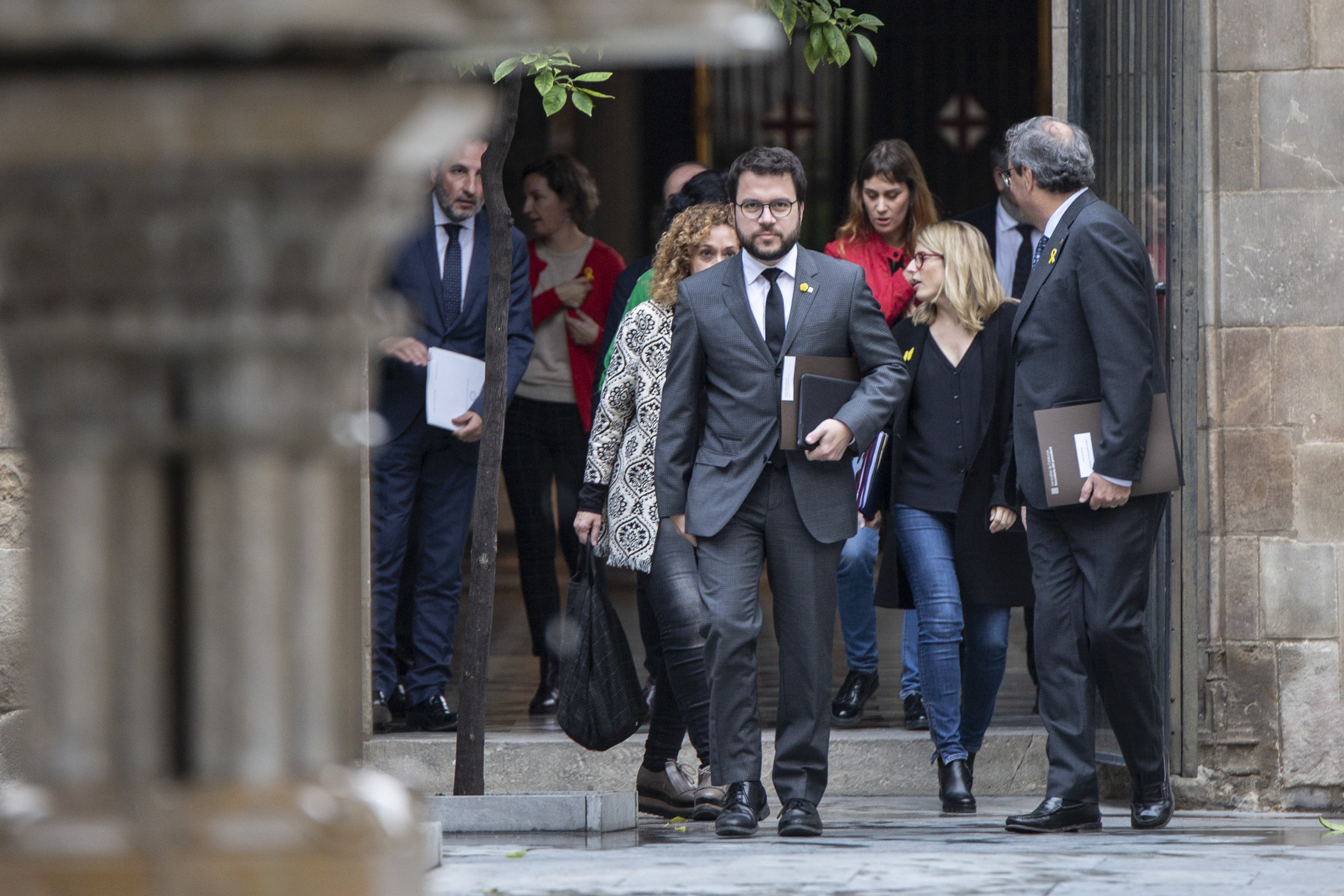 Aragonès, sobre la defensa que fa la Moncloa de la justícia: "No existeix separació de poders"