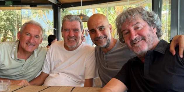 4 mites del Dream Team Begiristain, Unzué, Guardiola i Bakero IG 4 mites del Dream Team Begiristain, Unzué, Guardiola i Bakero IG