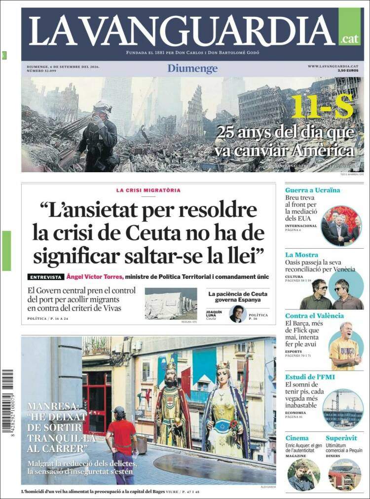'La Vanguardia' 6 'La Vanguardia' 6