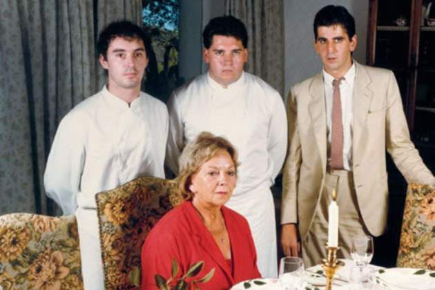 Ferran Adrià, Christian Lutaud i Juli Soler amb Marketta Shilling Foto ElBullifoundation Ferran Adrià, Christian Lutaud i Juli Soler amb Marketta Shilling Foto ElBullifoundation