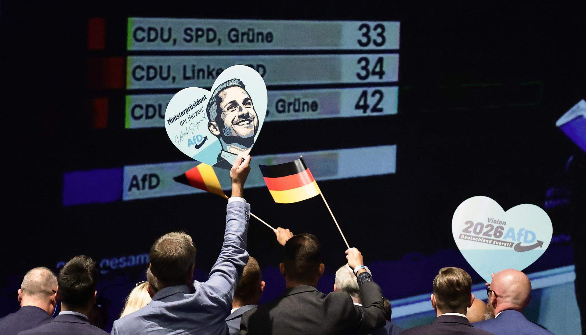 El reto de superar el cordón sanitario: ¿puede la AfD gobernar en el este de Alemania?