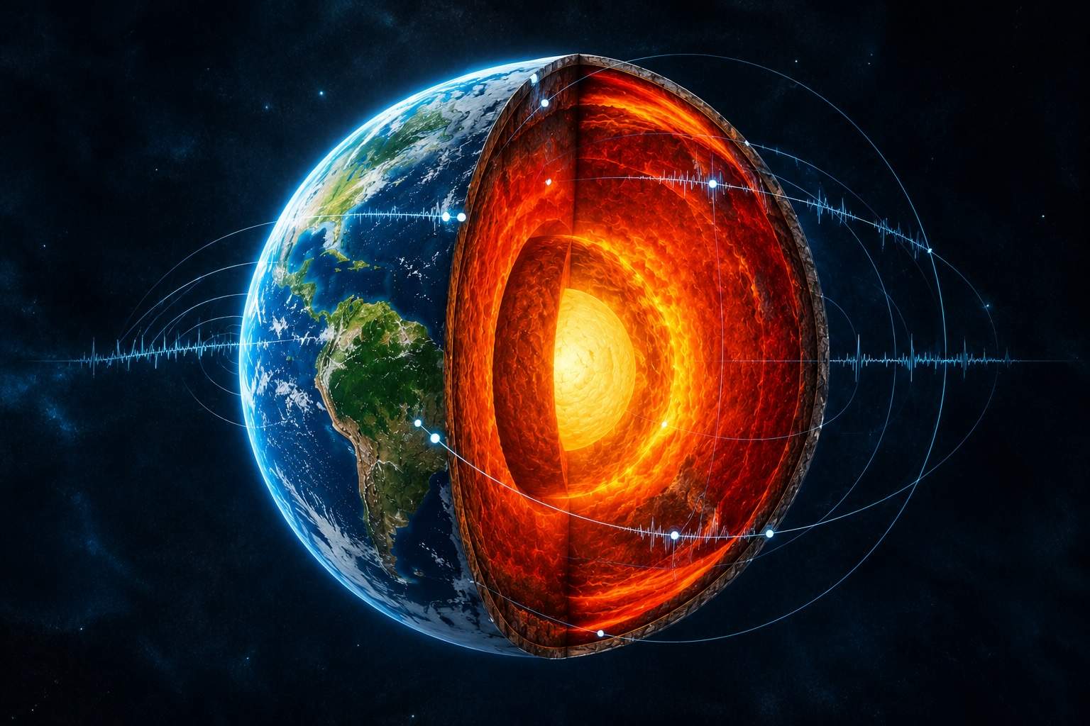 Una IA ha trobat una cosa estranya i desconeguda sota la Terra després d’analitzar un segle de terratrèmols