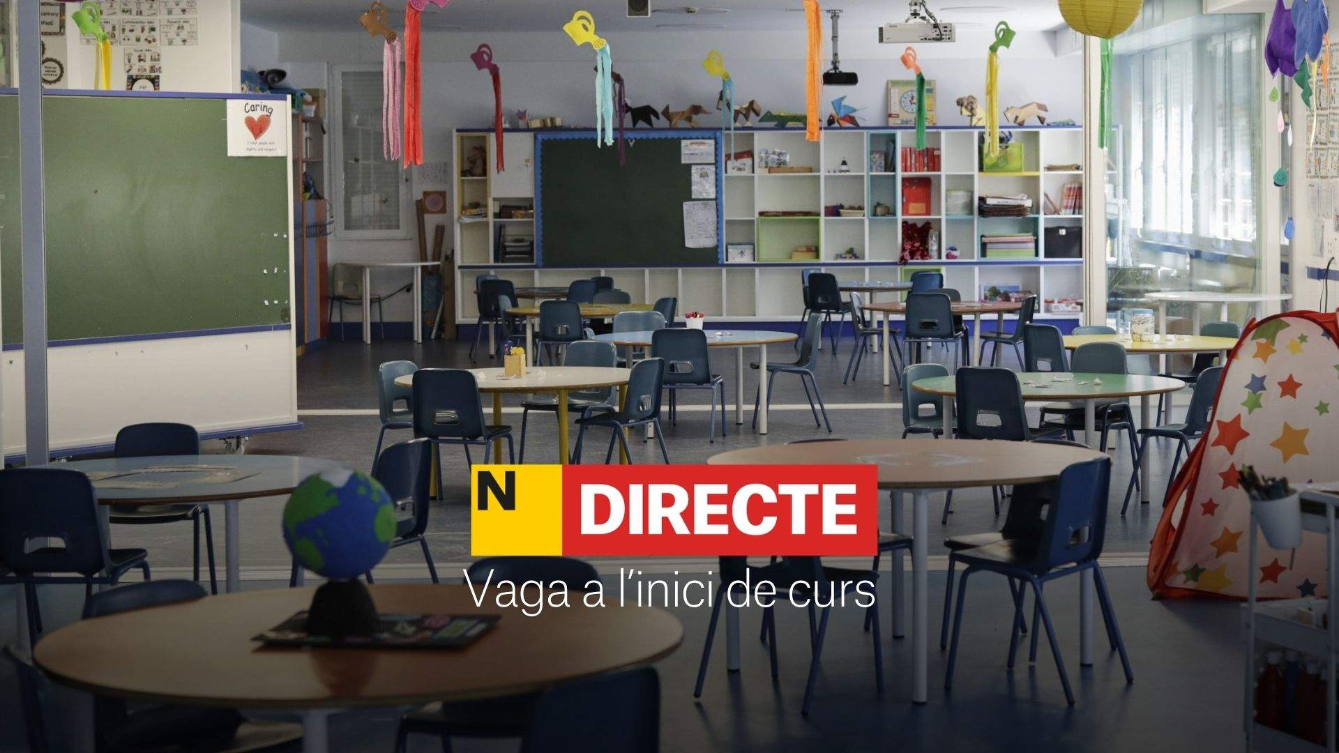 Vaga de professors a Catalunya, DIRECTE | Última hora de les protestes el primer dia de curs escolar