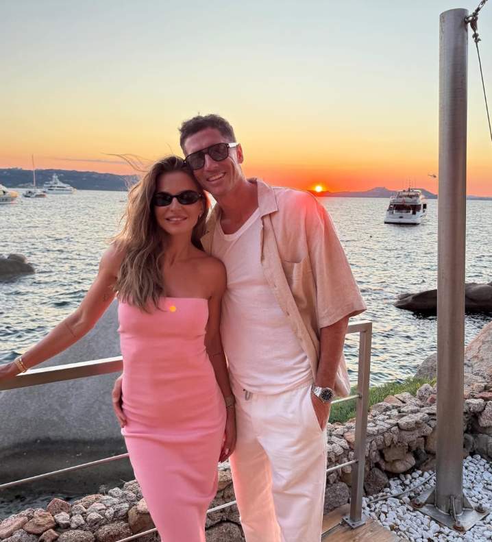 Anna i Robert Lewandowski IG