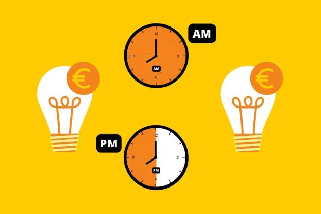 Precio de la luz: horas caras del 9 de septiembre