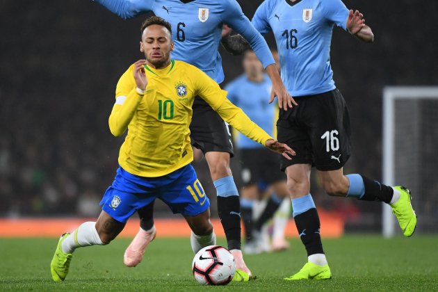 Neymar Brasil Uruguai EFE