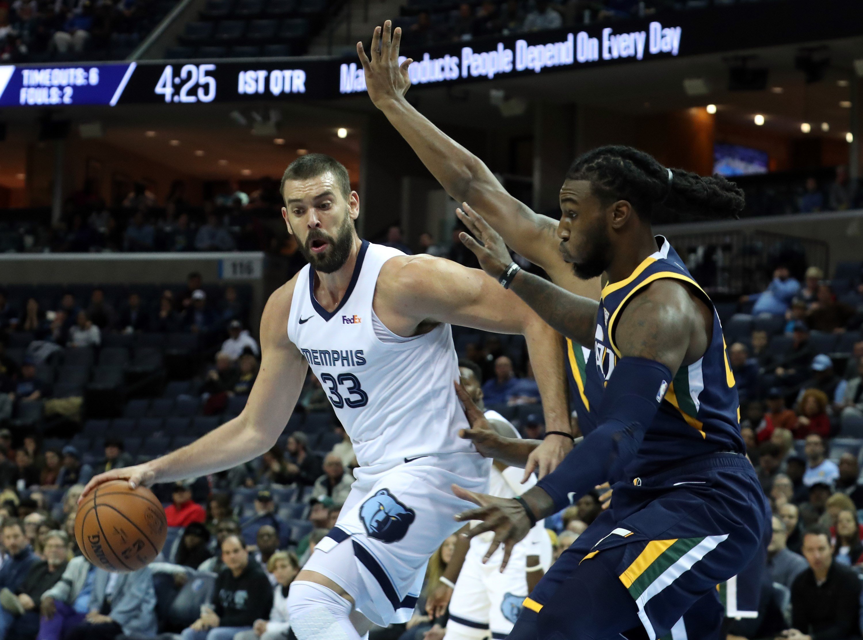 Marc Gasol fa història amb els Memphis Grizzlies