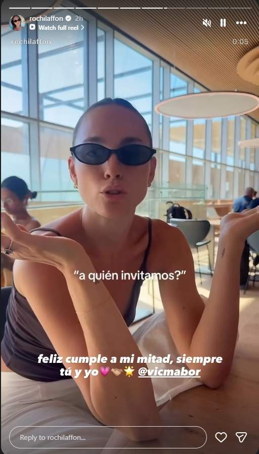 La felicitació de Rocío Laffón a Victoria Federica / Instagram La felicitació de Rocío Laffón a Victoria Federica / Instagram