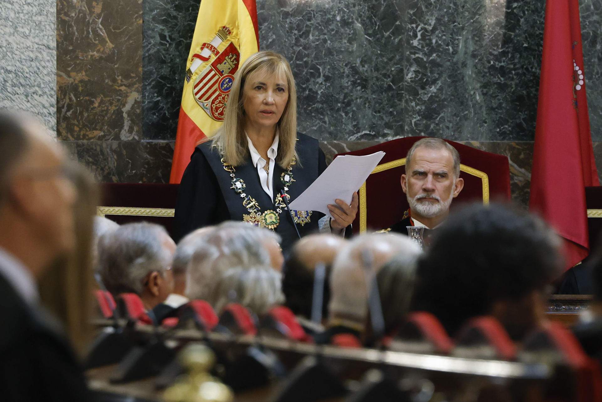 La presidenta del Poder Judicial se revuelve contra las críticas del Gobierno: "Extraordinaria gravedad"