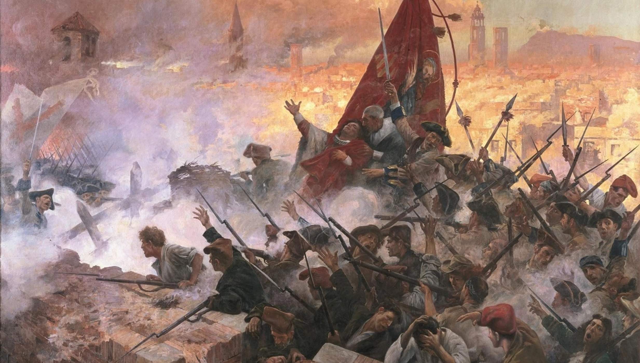 La guerra dels Catalans salta la muralla i es lliura als carrers de Barcelona