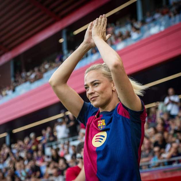 Fridolina Rolfö, exjugadora del Barça / Instagram Fridolina Rolfö, exjugadora del Barça / Instagram