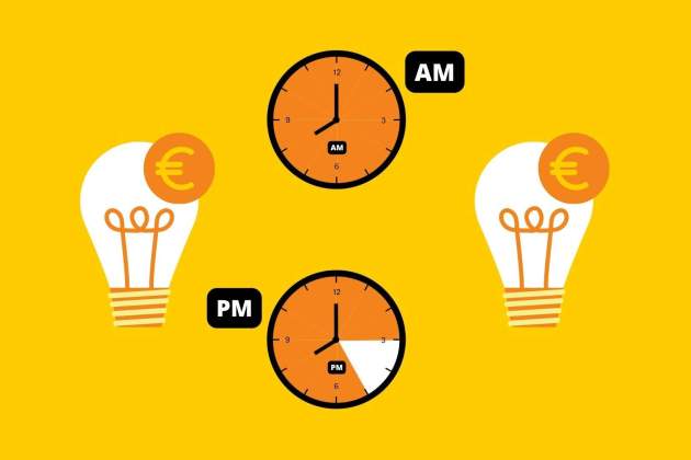 Precio de la luz: horas caras del 11 de septiembre Precio de la luz: horas caras del 11 de septiembre