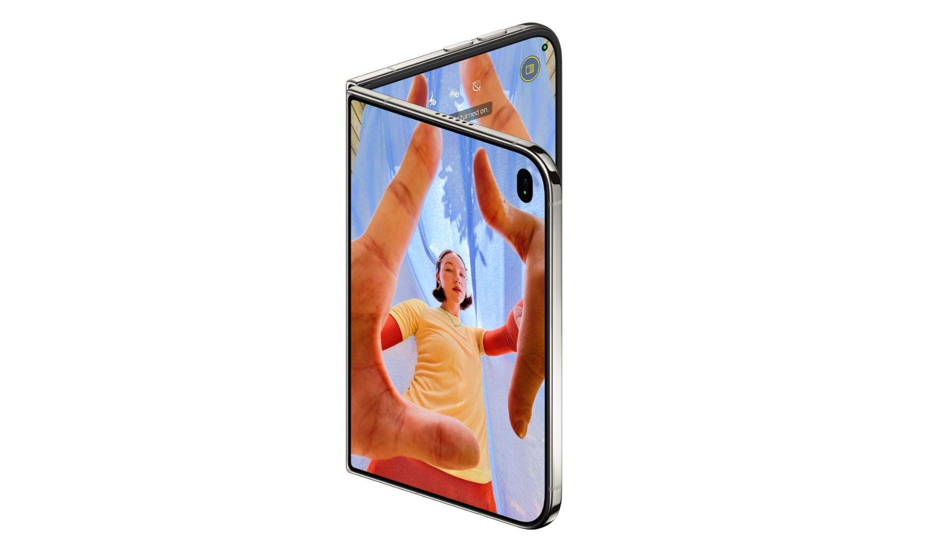 Així ha aconseguit Apple que el plec de la pantalla de l'iPhone Duo sigui pràcticament invisible