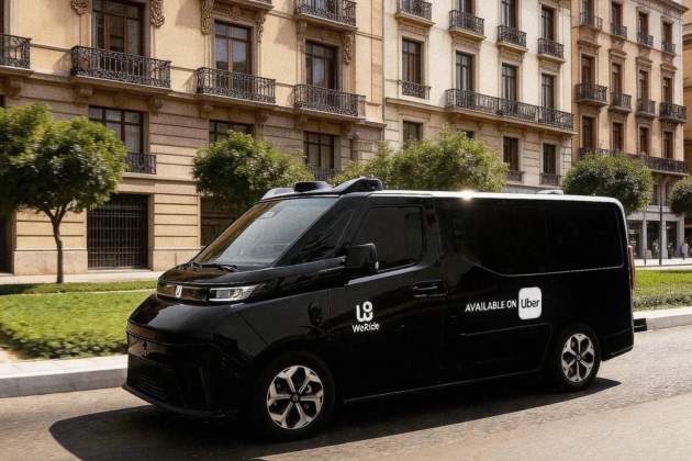 El coche autónomo de WeRide en alianza con Uber El coche autónomo de WeRide en alianza con Uber