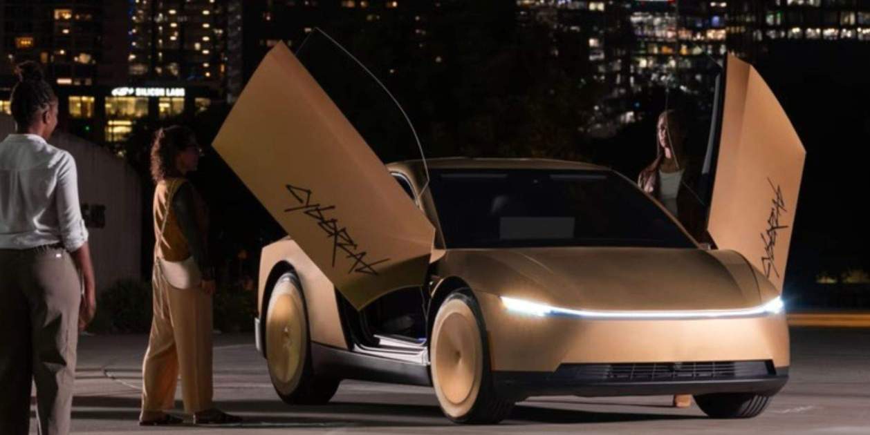 El Tesla Cybercab tiene un joystick virtual oculto en la pantalla que varios pasajeros han descubierto
