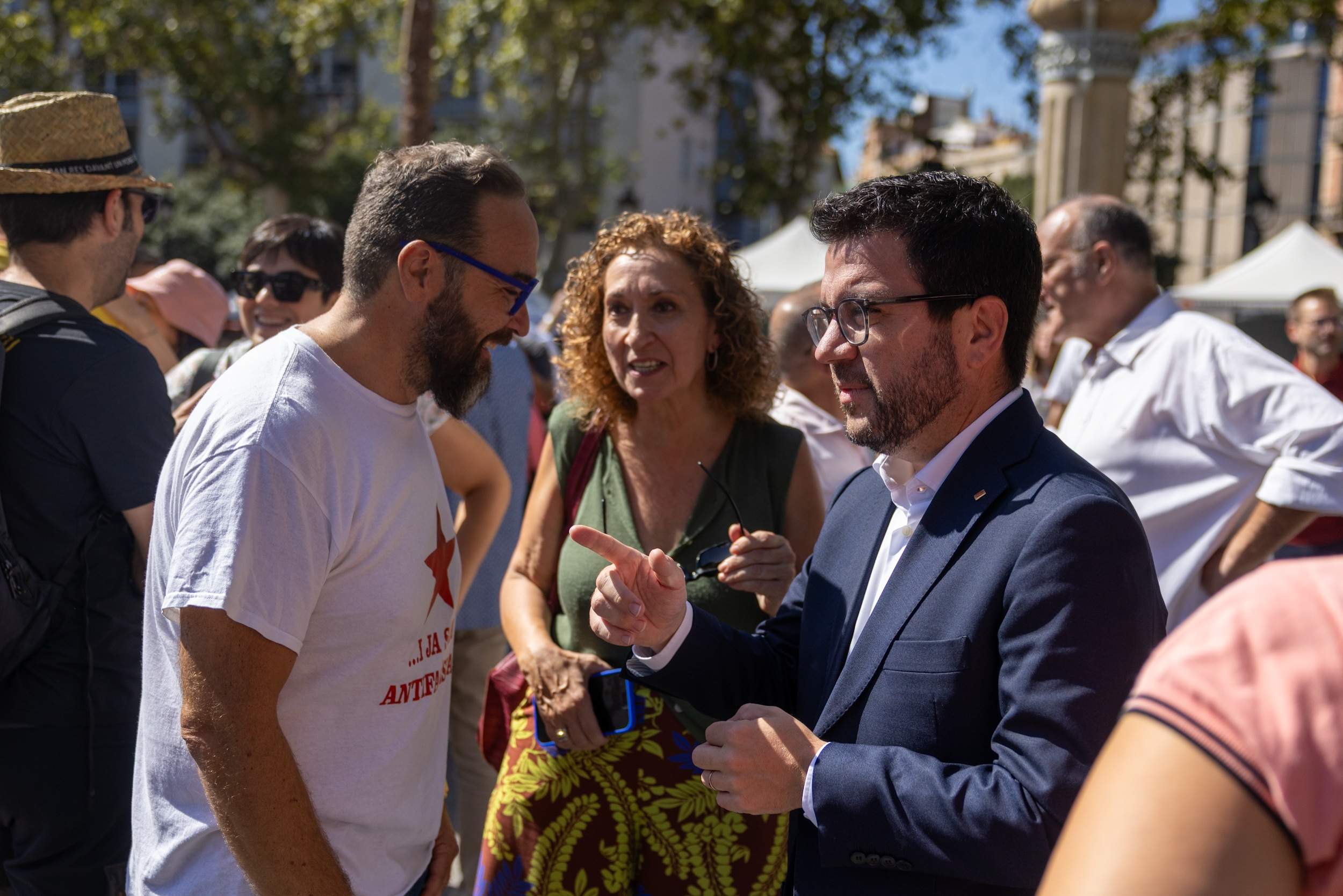 Aragonés Capella acte Òmnium Cultural Diada 2026 Montse GIralt Aragonés Capella acte Òmnium Cultural Diada 2026 Montse GIralt