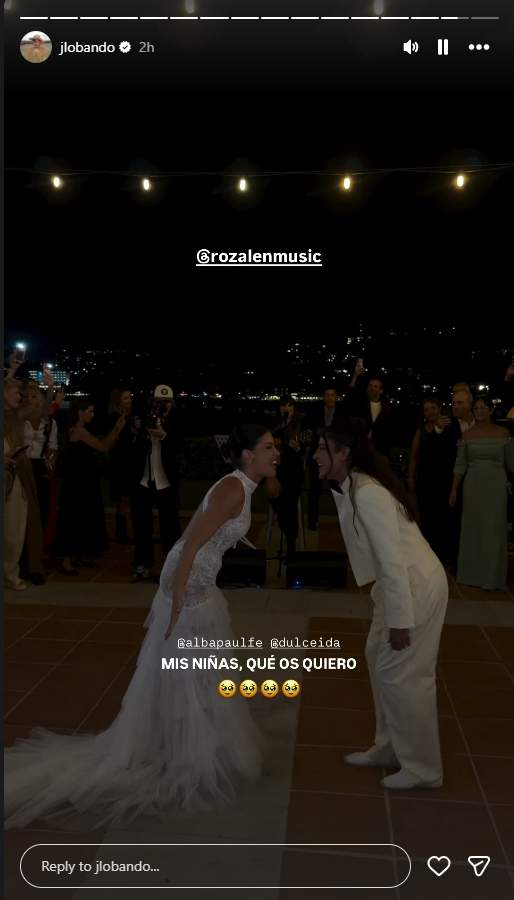 Rozalén actua a la reboda de Dulceida i Alba / Instagram Rozalén actua a la reboda de Dulceida i Alba / Instagram