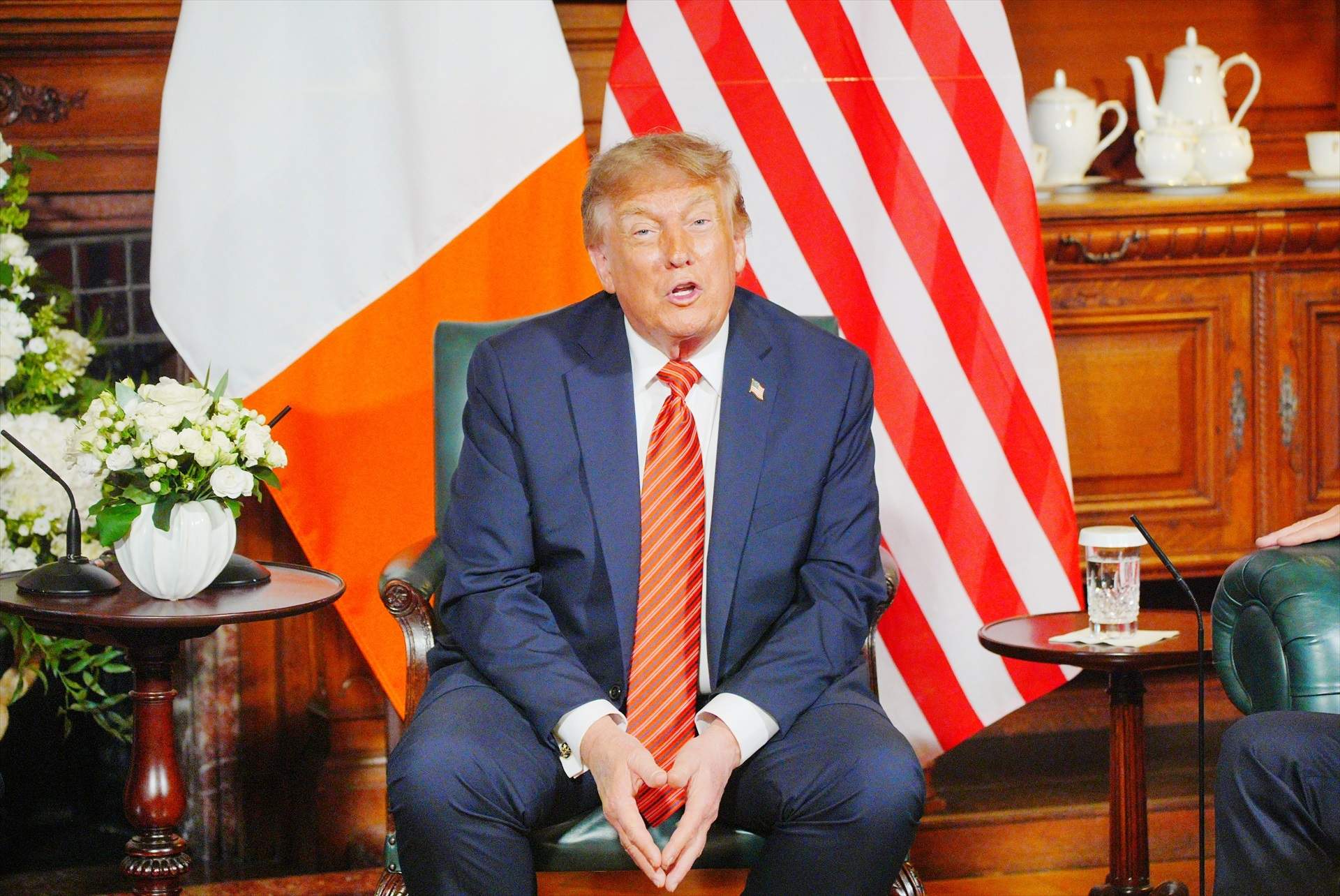 Trump diu que li "encantaria veure una Irlanda unificada" i assegura que passarà "tard o d'hora"