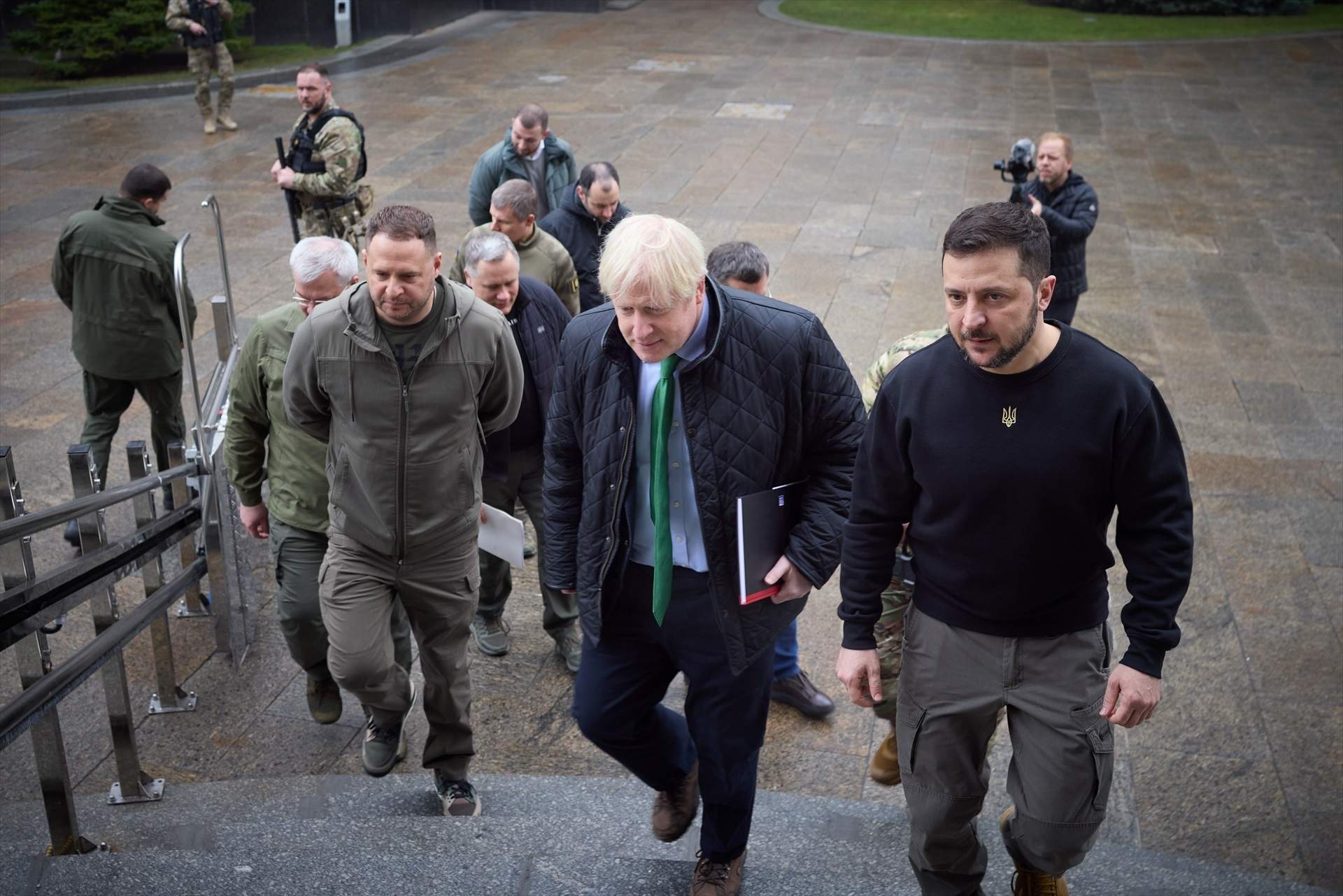 Boris Johnson esquiva per minuts un atac rus contra un tren que viatjava darrere del seu a Ucraïna