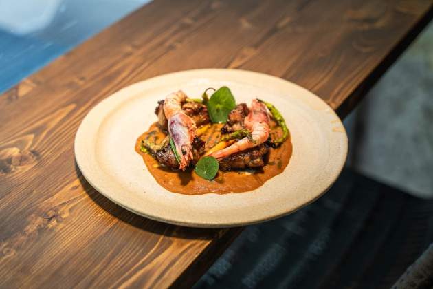 Els lletons amb gamba de Roses del Partager. / Foto: Jordi Domènech Els lletons amb gamba de Roses del Partager. / Foto: Jordi Domènech