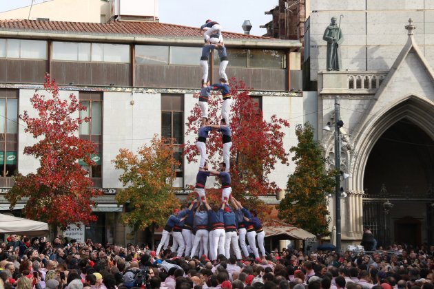 Capgrossos Mataró diada Minyons - ACN Capgrossos Mataró diada Minyons - ACN