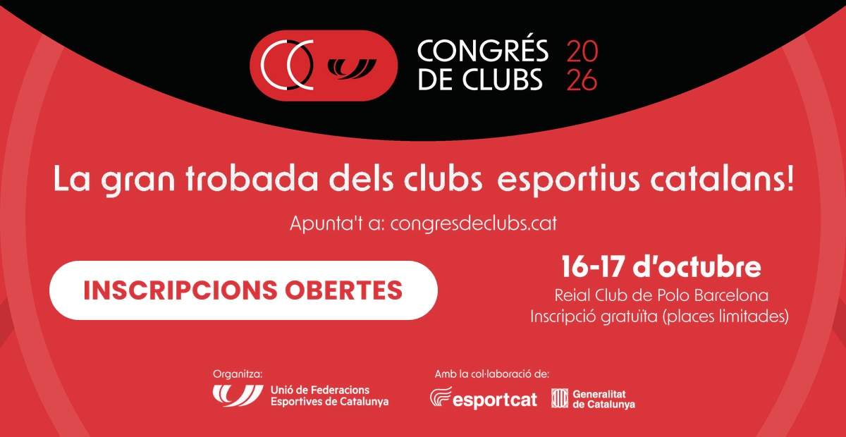 Inscripcions obertes Congrés de clubs - UFEC Inscripcions obertes Congrés de clubs - UFEC