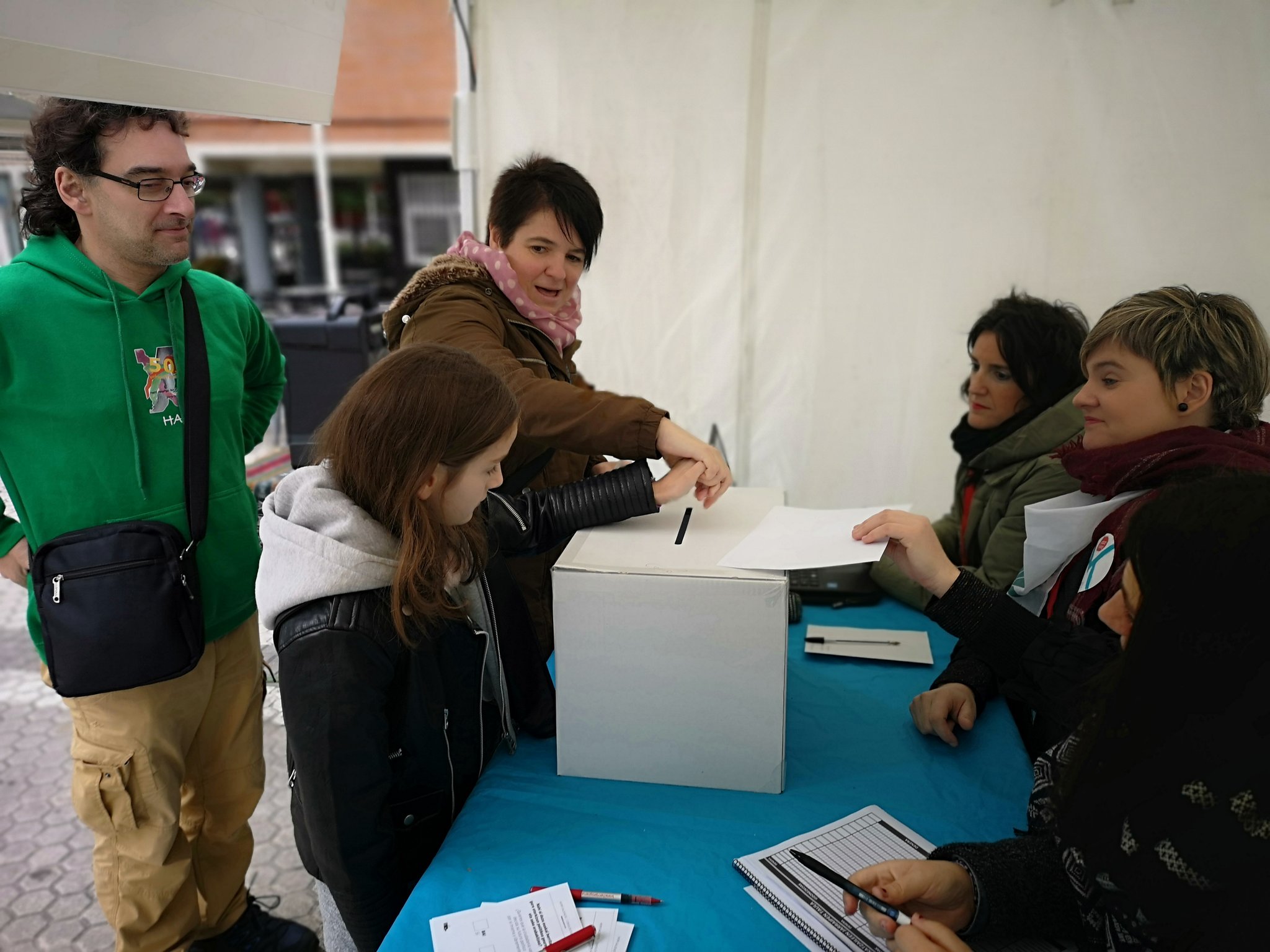 Basque towns vote in polls on their land's political sovereignty