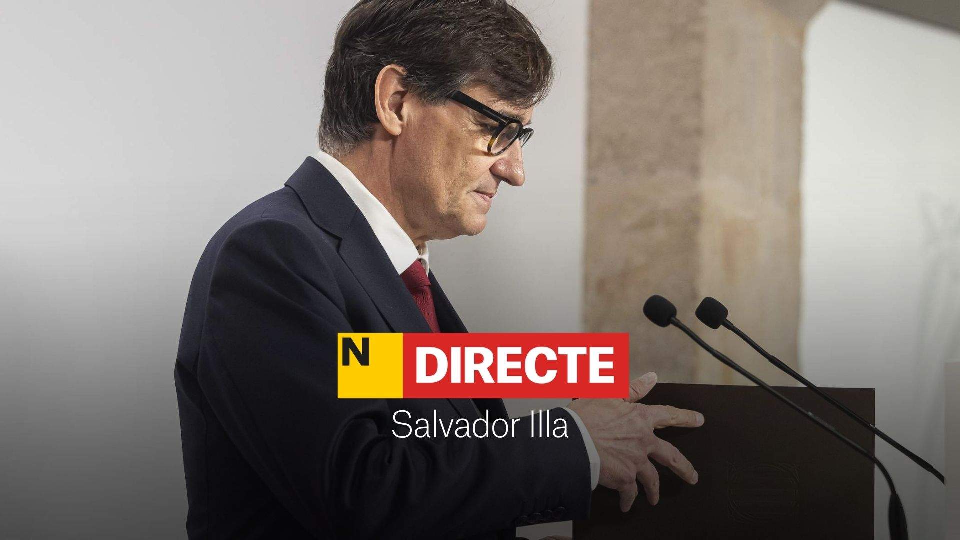 Acte de Salvador Illa, EN DIRECTE | Última hora de la conferència "El futur és aquí" pels dos anys de presidència