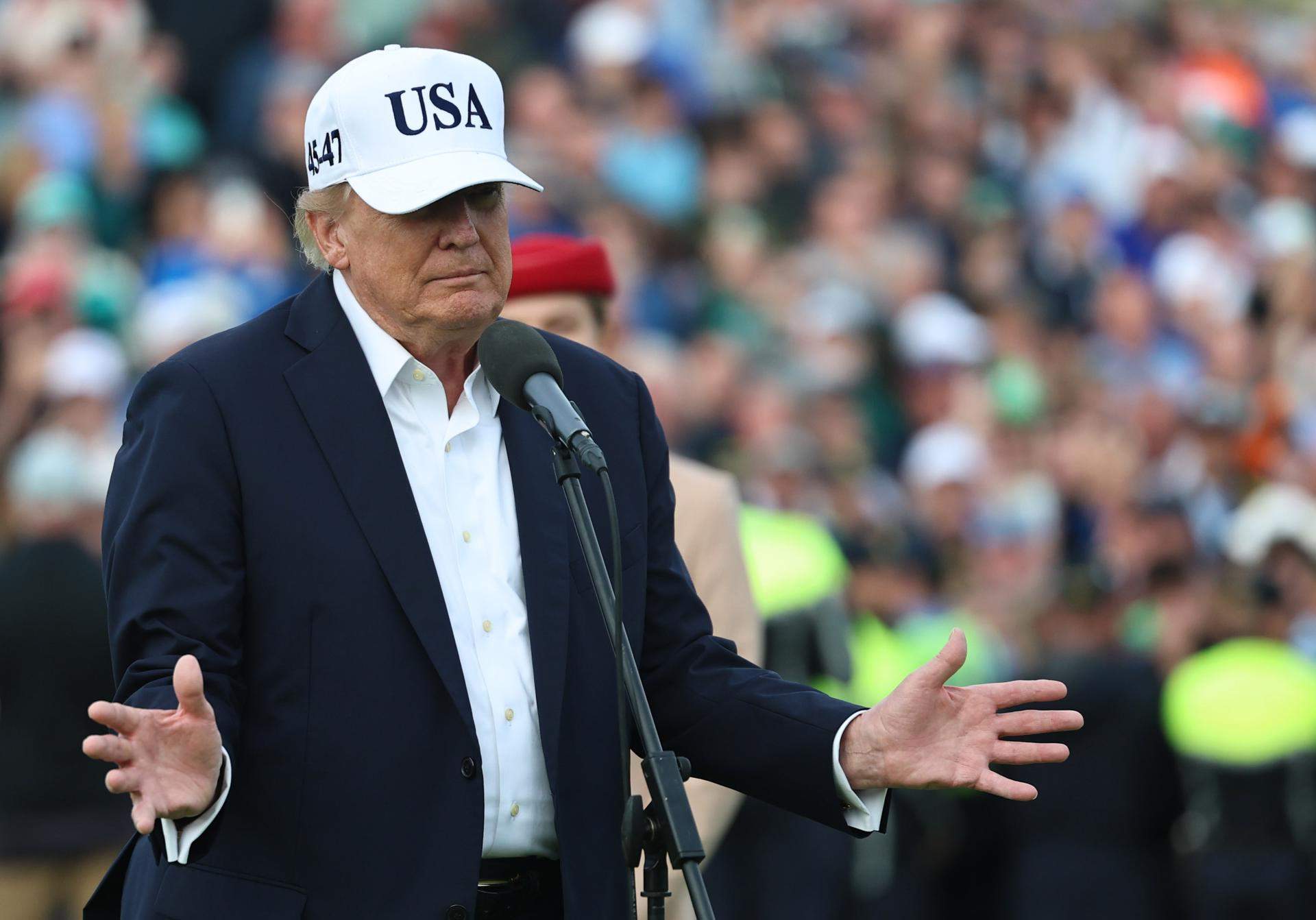 Donald Trump, president dels Estats Units / EFE/EPA/NEIL HALL