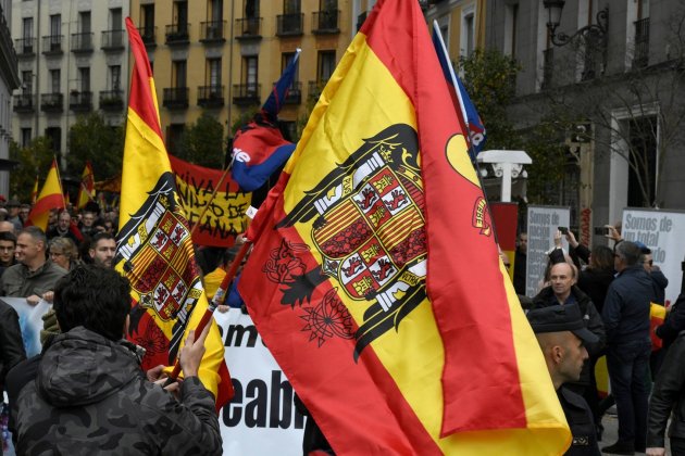 bandera feixista madrid efe